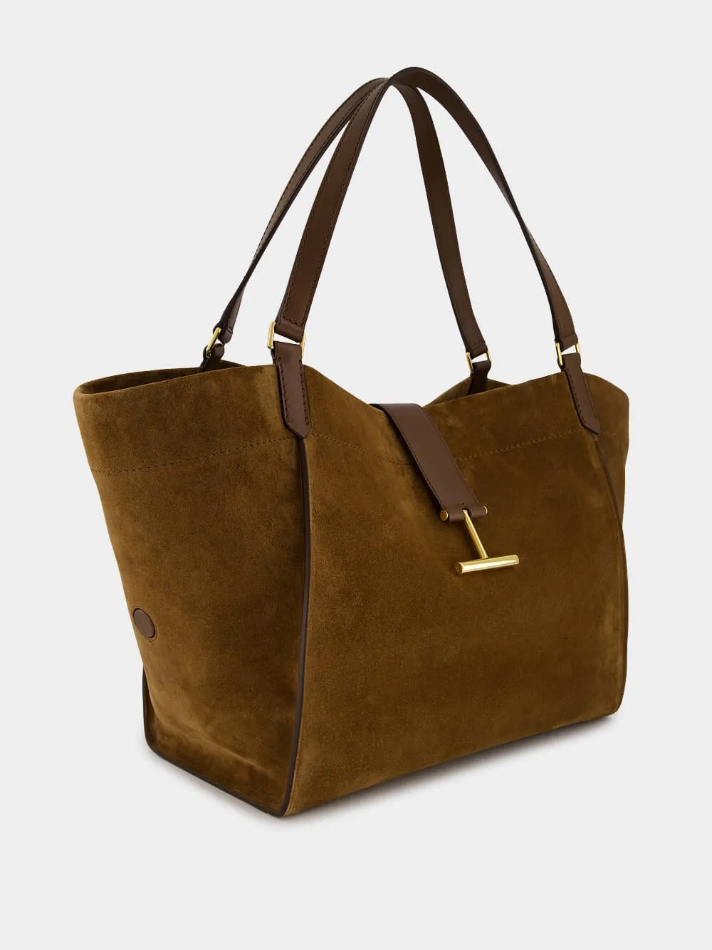 Tara Large Suede Tote Bag