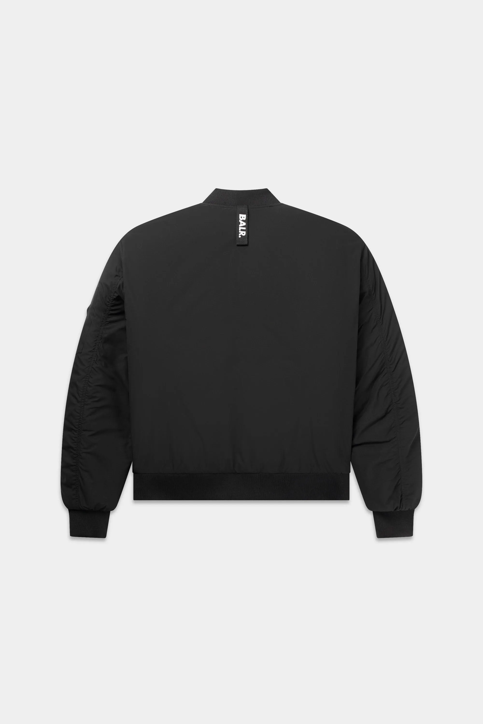 The Club Regular Fit Reversible Bomber Jacket Jet Black