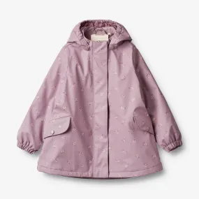 Thermo Rain Jacket Rika - soft lilac flowers