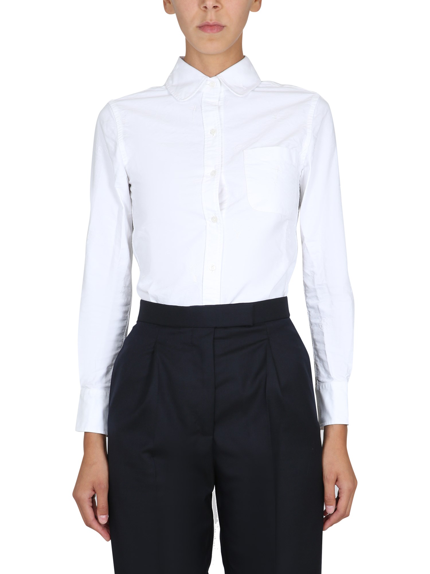 THOM BROWNE    COTTON SHIRT