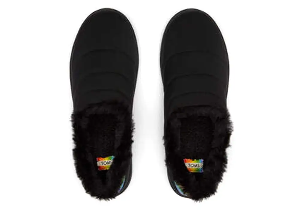 TOMS Ezra Unity Slipper | Black Matte (10016684)