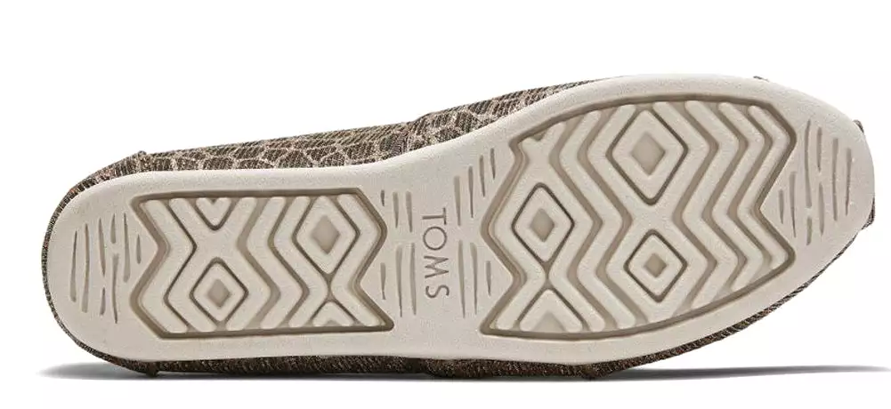 TOMS Glitter Cheetah CloudBound Alpargata Women | Bronze (10015657)