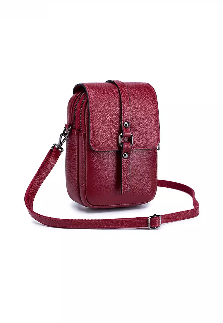 Twenty Eight Shoes Multi Purpose Full Grain Leather Cross-Body Bag JW AN-9915