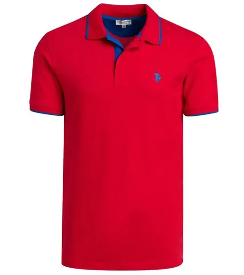 U.S. Polo Assn. Men's polo shirt Basic shirt cotton shirt short-sleeved shirt in different models and colors