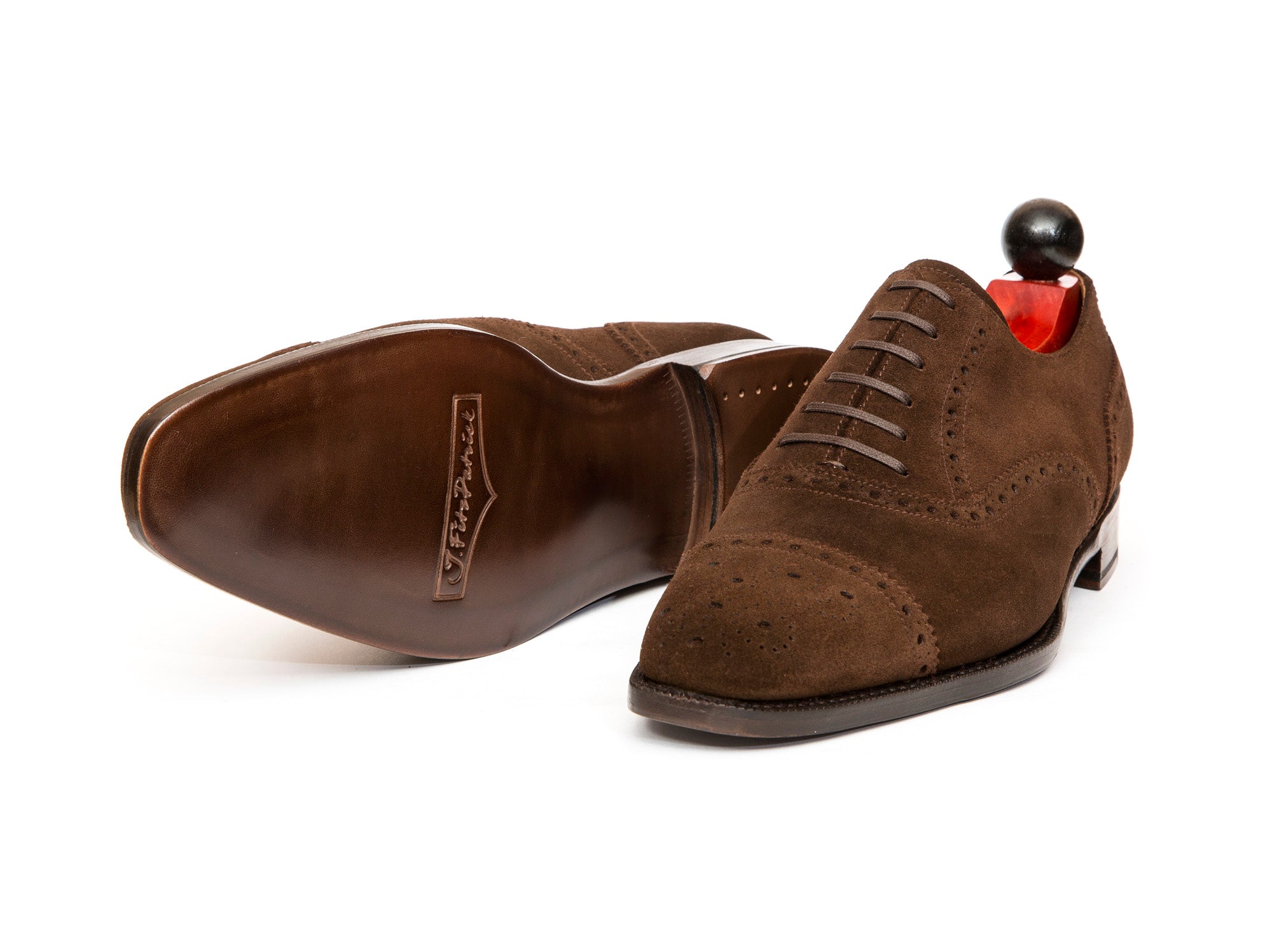 Windermere - MTO - Dark Brown Suede - LPB Last - Single Leather Sole