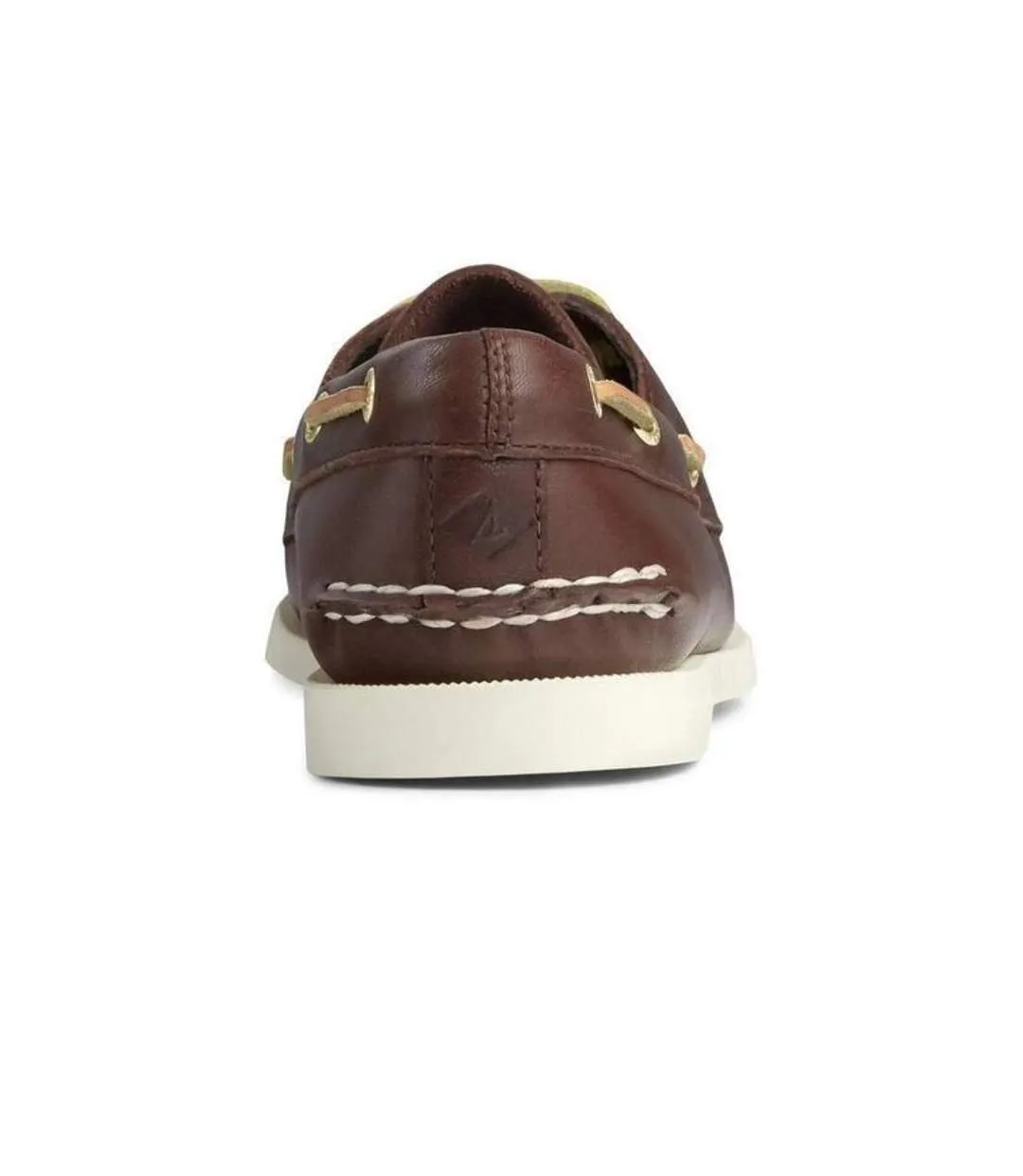 Womens/ladies authentic original leather boat shoes brown Sperry