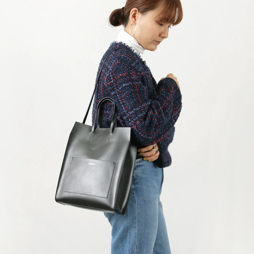 YAHKI（ヤーキ） W FACE 2Way ポケット トートバッグ / レディース 鞄 カバン レザー W FACE ２Way Pocket Tote Bag