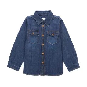 Zhoe & Tobiah Unisex Denim Cotton Shirt